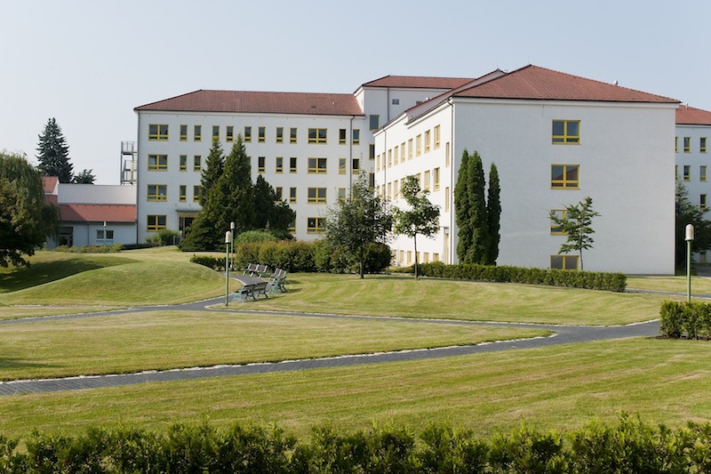 Nemocnice České Budějovice - centrální laboratoře v horním areálu