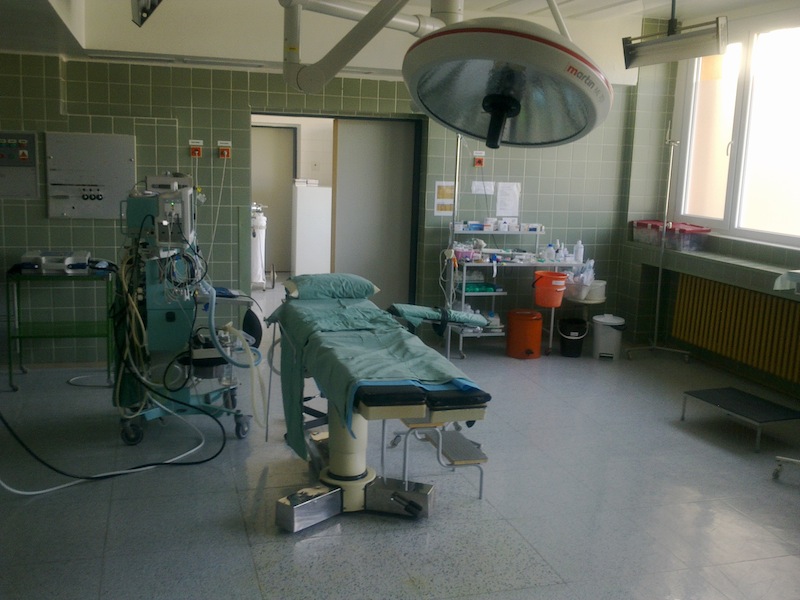 Nemocnice Prachatice - operační sál