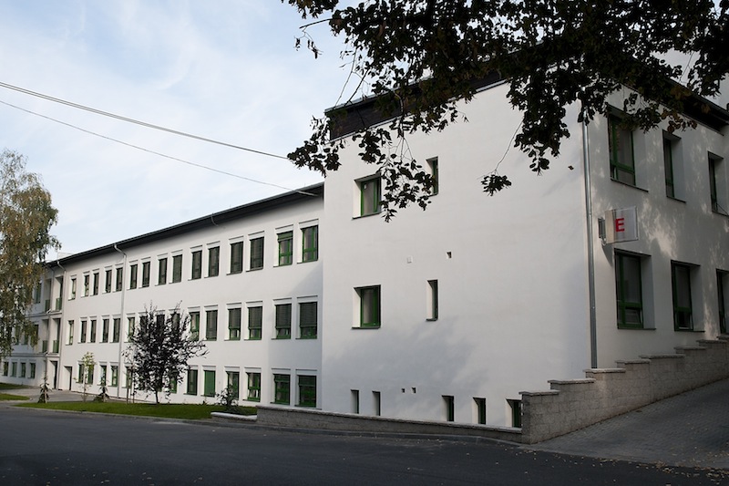 Nemocnice České Budějovice - pavilon infekce v horním areálu