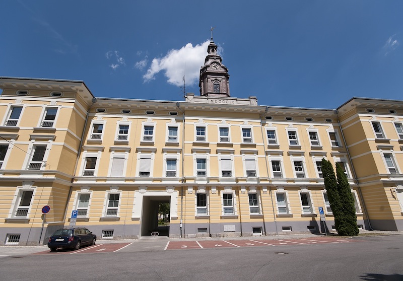 Nemocnice České Budějovice - pavilon psychiatrie v dolním areálu