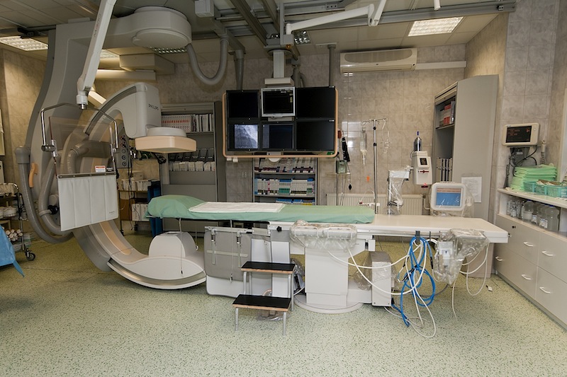 Nemocnice České Budějovice - arytmologický sál kardiocentra