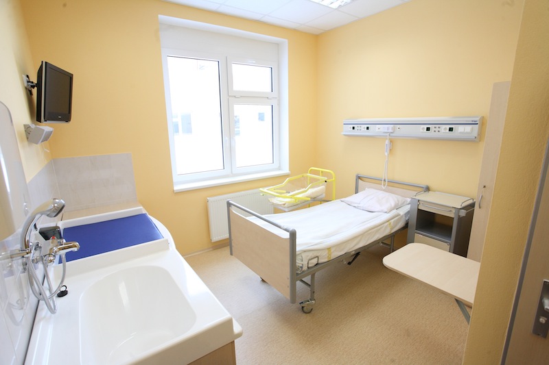Nemocnice Tábor - porodnice - jednolůžkový pokoj