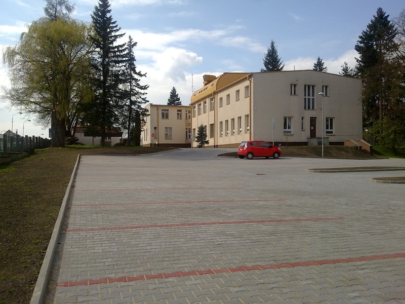 Nemocnice Jindřichův Hradec - parkoviště