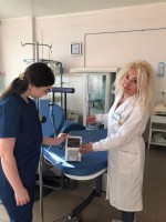 Písecká nemocnice darovala ukrajinské nemocnici infuzní pumpy