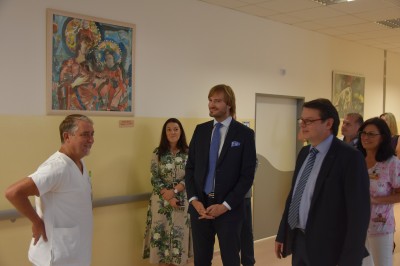 Ministr zdravotnictví navštívil táborskou nemocnici